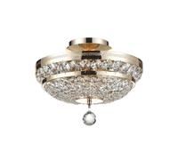 Maytoni DIA700-CL-03-G, 3 bombillas, casquillo E14, IP20, color dorado