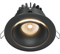 Maytoni DL031-2-L12B, LED, 3000 K, 1100 lúmenes, IP20, color negro