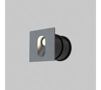 Maytoni O022-L3GR, LED, 4000 K, 70 lúmenes, IP44, color gris