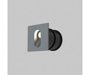 Maytoni O022-L3GR, LED, 4000 K, 70 lúmenes, IP44, color gris