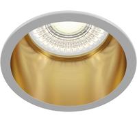 Maytoni Reif lámpara empotrada 1x50 W blanco-oro DL049-01WG