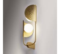 Maytoni Tropic aplique de pared, derecha, latón, 2 luces, metal