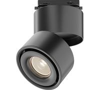Maytoni Yin, sistema de una fase, luminaria LED para carril de alimentación, 15W, regulable, 3000K, color , índice de reproducción cromática 90Ra, diámetro 10 cm, luz blanco cálido