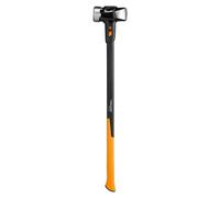 Fiskars Maza Rompedora IsoCore L, Para trabajos de demolición y clavado de pilotes, 92 cm, 4,76 kg, Negro/Naranja, 1020219