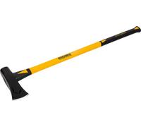 Maza para rajar Roughneck con Mango de Fibra de Vidrio (2,7 kg / 6 LB) | Cabeza forjada, trat. térm., pintada y con filo pulido; diseño antibloqueo; unión epoxi; mango con núcleo de fibra de vidrio