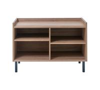 Maze Banco de almacenaje Gentle Nogal. 78×53×35 cm