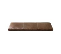 Maze Cojín de asiento Gentle para banco Cuero Elmo vintage brown. 74.5×2.5×28.5 cm