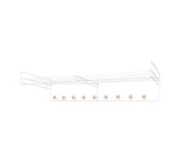Maze Colgador Bill Hat rack L Blanco