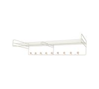 Maze Colgador Bill Hat rack L Greige
