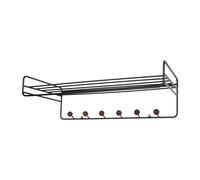 Maze Colgador Bill Hat rack Negro-marrón oscuro