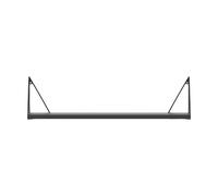 Maze Estante Pythagoras. Negro. 20x80 cm