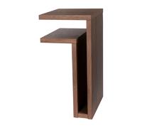 Maze Estantería de pared F-shelf nogal estante a la izquierda