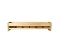 Maze Gentle perchero de pared Roble. 78×15×32 cm