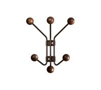 Maze Perchero de pared Bill XS Dark mocha