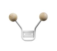 Maze Perchero de pared Bill XXS blanco