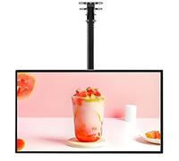 MazmornFly Caja De Luz LED para Menú De Techo Montada En Pared, Cartelera De Caja De Luz con Marco a Presión Delgado 3D, Letrero De Tablero De Exhibición con Varilla Telescópica 1pcs-40 * 60cm