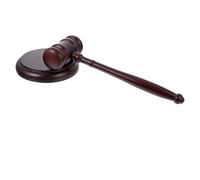 Mazo Juez Juego de martillo for sala audiencias, juez, bloque subasta hecho a mano madera, artesanía for abogados