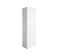 MB Muebles Bonitos, Armario con Patas 2 cm Luke V4 para Salón o Comedor Moderno, Mueble Modular de Melamina Brillo, Color Blanco, 40x167x29 cm