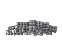 MC POWER - FLAIR - juego de enchufes e interruptores de pared I Vivienda unifamiliar I 95 piezas I antracita, mate