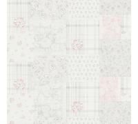 MC61047 - Maison Charme Floral Plata Gris Blanco Galerie Papel Tapiz