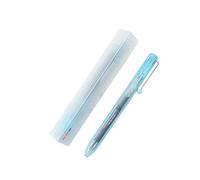 MCAOAL Plan de bolígrafo de escritura multicolor, selección de con botón de presión, cuerpo transparente para diarios, marcado y notas diarias, bolígrafo para escribir notas, papelería para trabajo