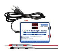 Mcclellanty Comprobador de LED con Salida de 0-300 V, Comprobador de Retroiluminación de TV LED, Tiras de LED Multiusos, Barra de Perlas, Herramienta de Prueba de Lámpara, Enchufe de la UE