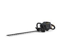 McCulloch 00096-66.934.01 ErgoLite 6028 Cortasetos de gasolina, Cortador de setos con motor de 600 W, longitud de hoja de 28 mm,60 cm, Negro, Amarillo, 60 cm