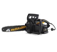 McCulloch 00096-71.479.01 CSE 1835 Motosierra eléctrica con motor de 1800 W, longitud de espada de 35 cm, abrazadera de cable, engrasador de cadena