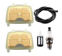 MCHNIC 2 filtros de aire con bujía de gasolina para Stihl MS171 MS181 MS211 MS 171 181 211 piezas de motosierra # 1139 007 1800, 1139 1201 602