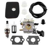 MCHNIC Carburador con filtro de aire bujía juego para soplador Stihl BG86 SH86 SH86C BG86CE BG86Z BG86CEZ soplador de hojas sustituye a Zama C1M-S261B, 4241 120 0616
