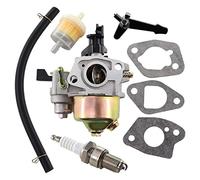 MCHNIC Carburador con junta, bujía para cortacésped Einhell Royal BG-PM 46 S, GH-PM 46/1 S, RPM 51 S