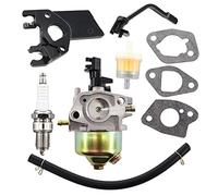 MCHNIC Carburador con junta, manguera de gasolina y bujía para EINHELL KCST 2502, KCSE 2500, KCST 2503, RT-PG 2500, STE 2500, STE 2500/1, BT-PG 3250, KC 35 AE Generador eléctrico