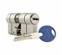 MCM Cilindro SCX Plus de alta seguridad 30-30 mm Níquel