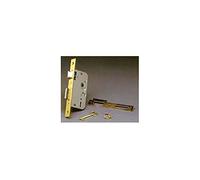 MCM Cerradura embutir AFACE 1508/2-45 45 canto recto latonado para madera