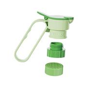 MCMUZKZS Vertedor de Botellas con Y Filtro, Vertedor Multifuncional para Cajas de Leche, Verde, tal como se describe