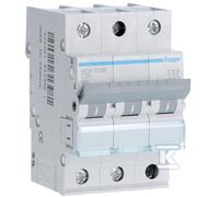 MCN320E Interruptor magnetotérmico 20A 3P curva C 6kA