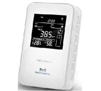 MCO Home Z-Wave Monitor de Calidad del Aire (12 V CC), Color Blanco, MH10-PM2.5-WD PM2.5