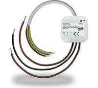 MDT, actuador KNX para interruptores/persianas, 2/1 canales, con interfaz de pulsadores de 4 vías, 1 unidad.