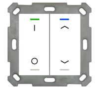 MDT BE-TAL5502.D1 Interruptor luminoso de 55W, 2 vías, RGB-W, color blanco puro brillante, con función de encendido/apagado.