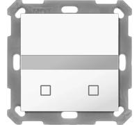 MDT KNX, 55 x 55 mm, detector de movimiento, con sensor de temperatura, color blanco brillante, para empotrar, 1 unidad.