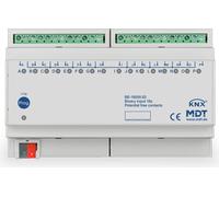 MDT, módulo de entrada binaria KNX, 16 canales, sin potencial de alimentación, 1 unidad.