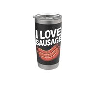 Me encanta Sausage Grill Masters Delight Vaso térmico de acero inoxidable de doble pared