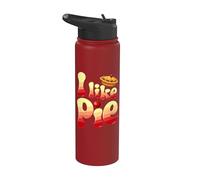 Me gusta la comida divertida Stainless Steel Insulated Water Bottle