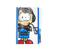Me Humanity- Libreta organizadora,Cuaderno, Libreta tapa dura, Bloc, Libreta A5, Gamer, Multicolor, Producto Oficial (CyP Brands)