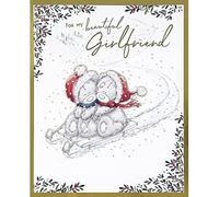 Me To You Bear Hermosa tarjeta de Navidad en caja de novia