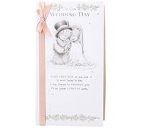 Me to You On Our Wedding Day - Tarjeta de felicitación para el día
