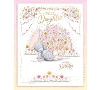 Me To You - Tarjeta de cumpleaños para hija hecha a mano con texto en inglés "To A Lovely Daughter", 20,3 x 25,4 cm, colección oficial