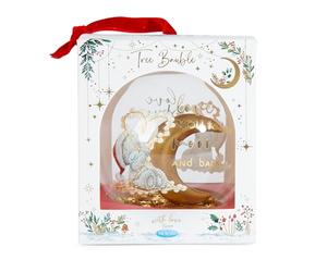 Me to You Tatty Teddy Moon and Back - Bola Decorativa para árbol de Navidad, colección Signature