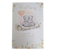 Me to You Tatty Teddy On Our Anniversary Card - Tarjeta de felicitación (15 x 22 cm), colección oficial
