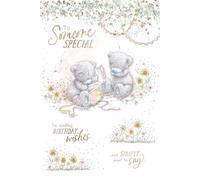 Me To You Tatty Teddy Someone Special - Tarjeta de felicitación de cumpleaños hecha a mano (15,2 x 22,8 cm), colección